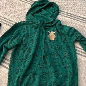 Star Wars yoda hoodie xs